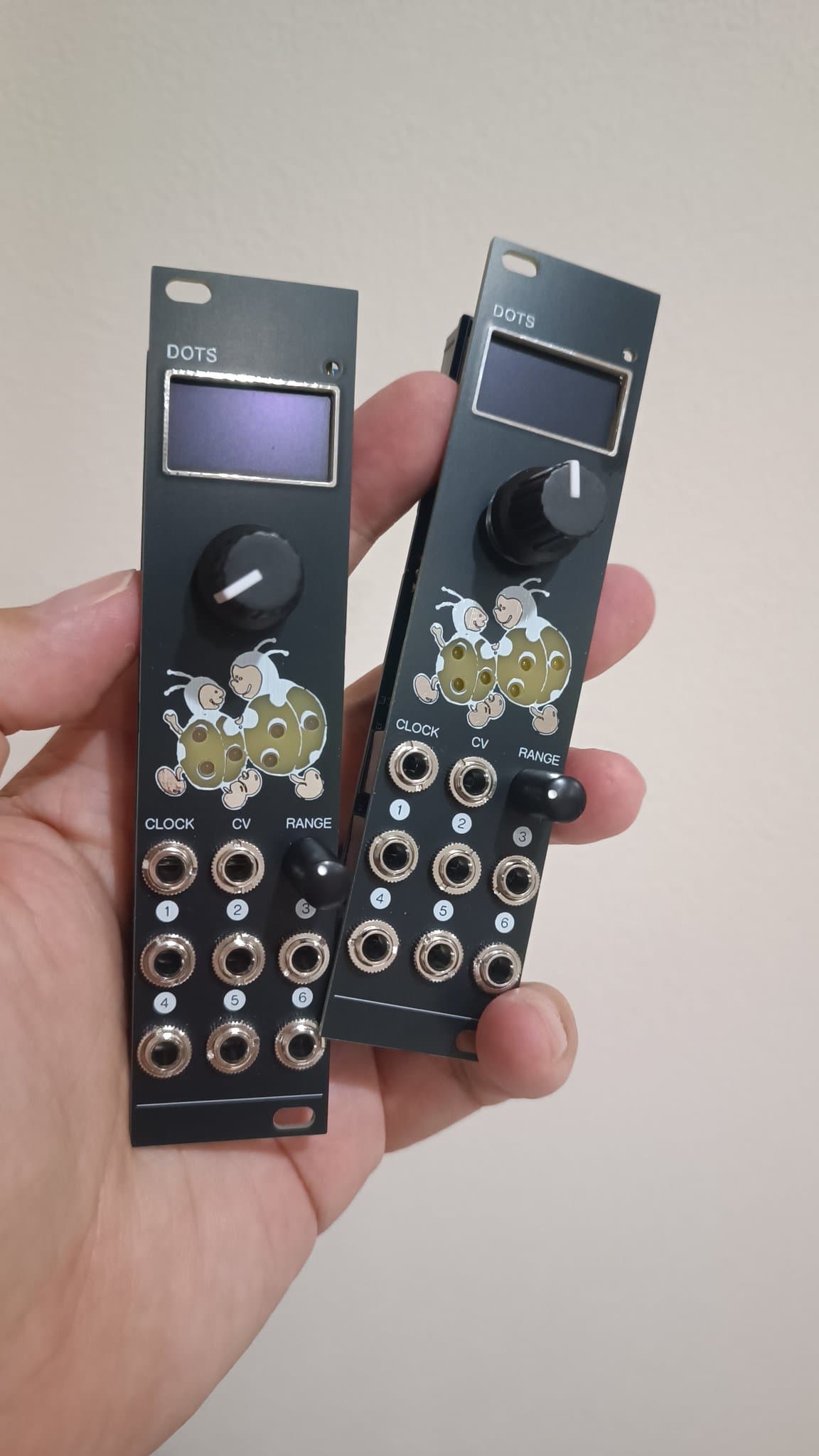 DOTS module build in black